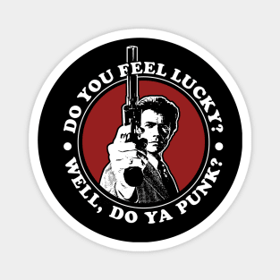 Dirty Harry Feel Lucky Punk? Magnet
